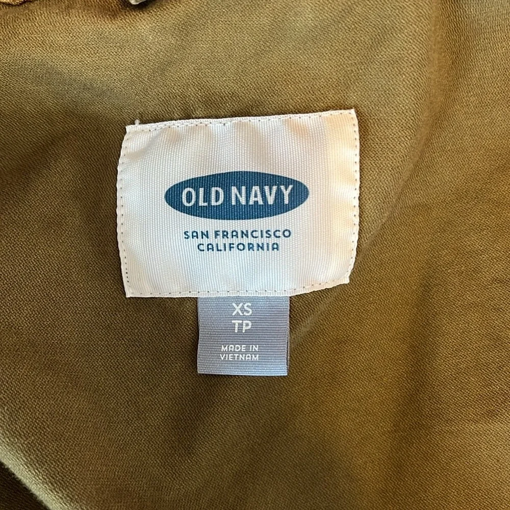 Green, Old Navy jacket. Size XS. - Picture 3 of 3
